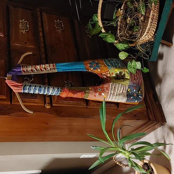 Handbags - Bohemian colourful over the shoulder bag made in Nepal